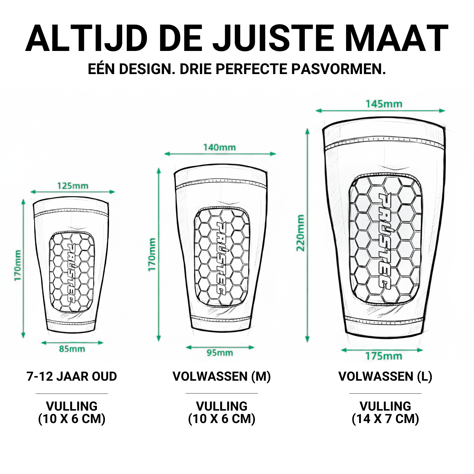 Prostec integrierte Schienbeinschoner